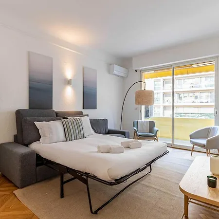 Renovated 80m2 6p 2br - Palm Beach Apartment Cannes