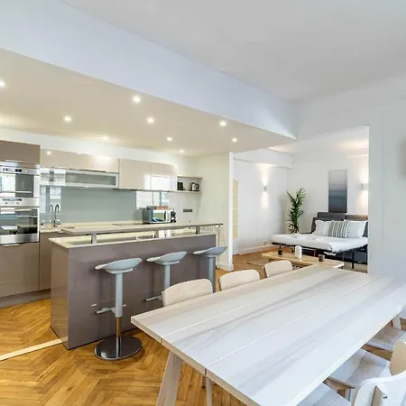 Renovated 80m2 6p 2br - Palm Beach Apartment Cannes